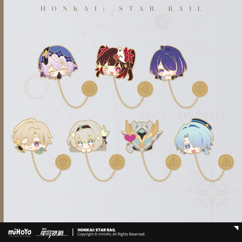 Honkai: Star Rail Pom Pom Exhibition Hall Themed Metal Badge Preorder