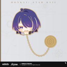 Load image into Gallery viewer, Honkai: Star Rail Pom Pom Exhibition Hall Themed Metal Badge Preorder
