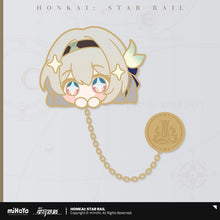 Load image into Gallery viewer, Honkai: Star Rail Pom Pom Exhibition Hall Themed Metal Badge Preorder
