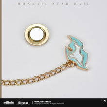 Load image into Gallery viewer, Honkai: Star Rail Huohuo Mr. Tail Plush Badge Preorder
