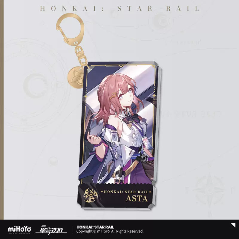 Honkai: Star Rail The Harmony Character Acrylic Keychain
