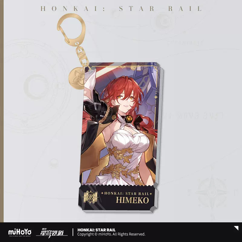 Honkai: Star Rail The Erudition Character Acrylic Keychain