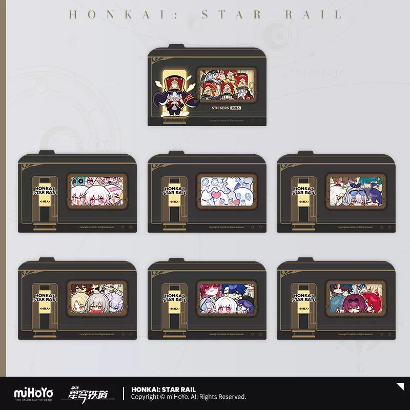 Honkai: Star Rail Pom Pom Exhibition Hall Themed Sticker Pack