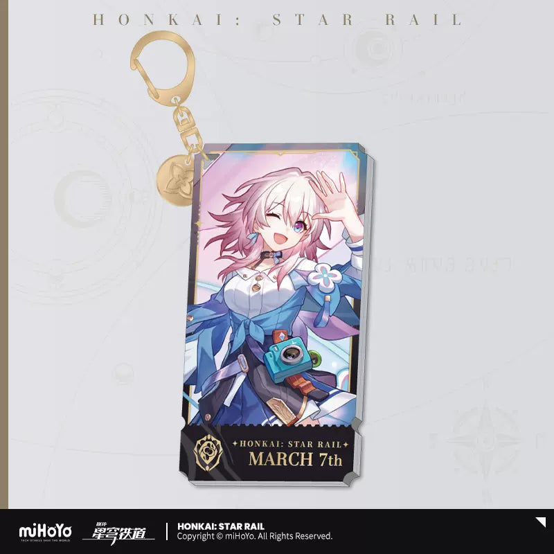 Honkai: Star Rail The Preservation Character Acrylic Keychain