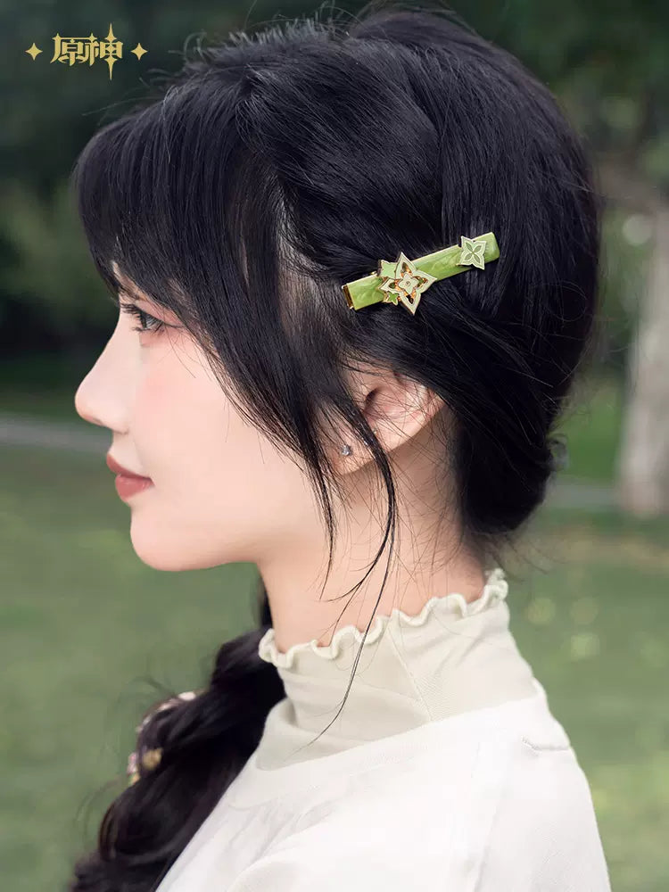 Genshin Impact Nahida Themed Hair Clip