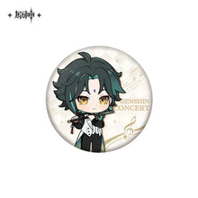 Load image into Gallery viewer, Genshin Concert 2023 Melodies of an Endless Journey Chibi Badges Preorder
