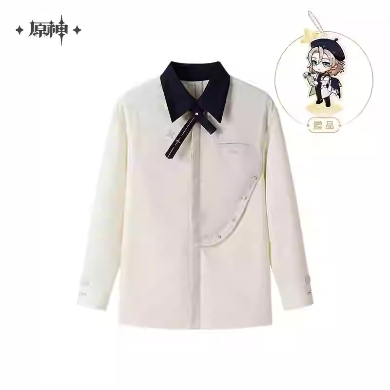 Genshin Impact Albedo Themed Casual Shirt Preorder