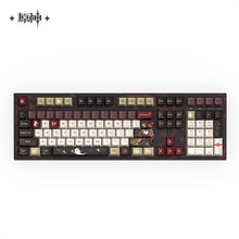 Load image into Gallery viewer, Genshin Impact Hu Tao Mechanical Keyboard Hot Swappable
