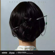 Load image into Gallery viewer, Honkai: Star Rail Dan Heng • Imbibitor Lunae Themed Cloud-Strike Hairpin Preorder
