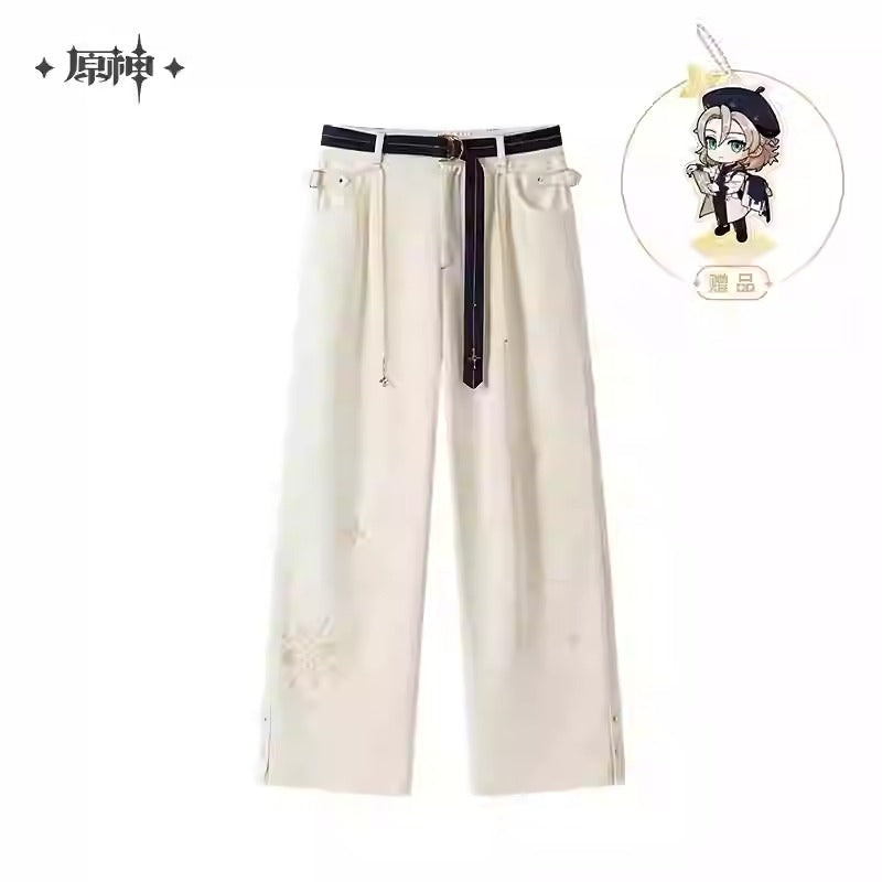 Genshin Impact Albedo Themed Casual Trousers Preorder