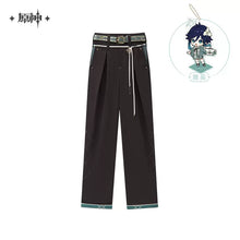 Load image into Gallery viewer, Genshin Impact Venti Themed Pants Preorder
