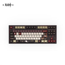 Load image into Gallery viewer, Genshin Impact Hu Tao Mechanical Keyboard Hot Swappable
