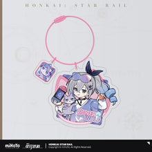 Load image into Gallery viewer, Honkai: Star Rail Little Cat Themed Acrylic Character Keychain Preorder
