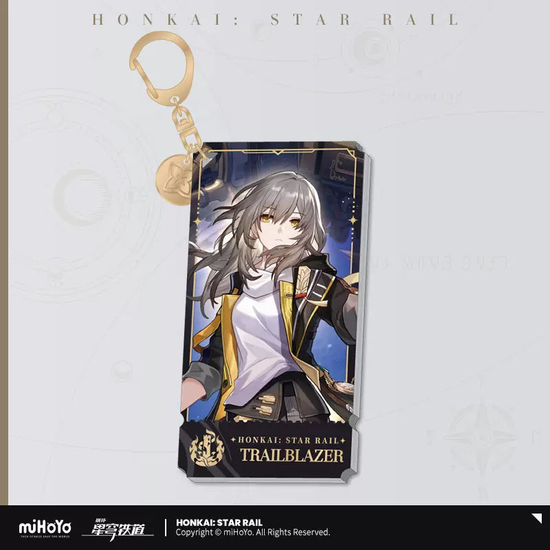 Honkai: Star Rail The Destruction Character Acrylic Keychain