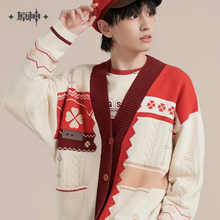 Load image into Gallery viewer, Genshin Impact Klee Themed Cardigan Preorder
