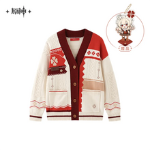 Load image into Gallery viewer, Genshin Impact Klee Themed Cardigan Preorder
