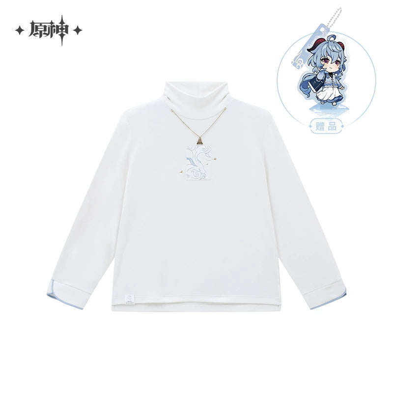 Genshin Impact Ganyu Themed Turtleneck Sweater Preorder