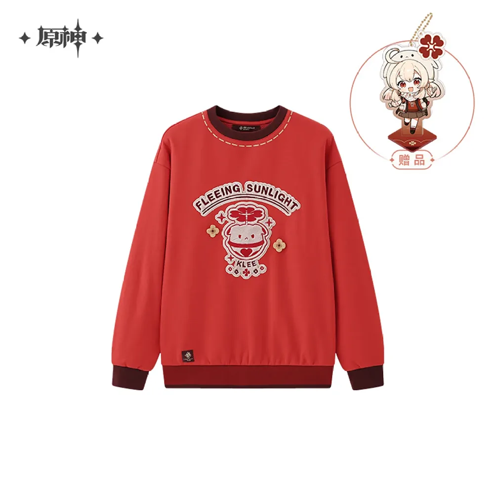 Genshin Impact Klee Themed Plush Sweater Preorder