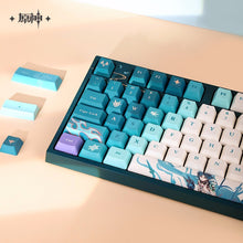 Load image into Gallery viewer, Genshin Impact Xiao Mechanical Keyboard Hot Swappable Preorder
