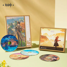 Load image into Gallery viewer, Genshin Impact Liyue Jade Moon Upon a Sea of Clouds OST Set Limited Edition Preorder
