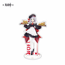 Load image into Gallery viewer, Genshin Impact KFC Collab Acrylic Character Stands and Badges
