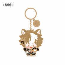 Load image into Gallery viewer, Genshin Impact Metal Keychain Multiple Characters
