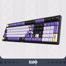 Load image into Gallery viewer, Genshin Impact Keqing Mechanical Keyboard Hot Swappable
