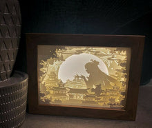 Load image into Gallery viewer, Genshin Impact Ningguang Covering the Moon Paper Carving Lamp
